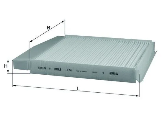 Filter, cabin air KNECHT LA 54