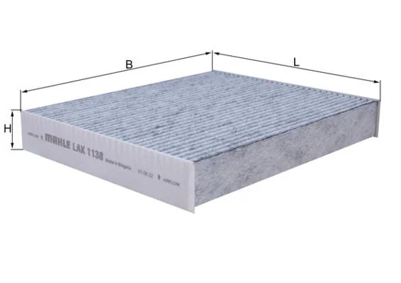 Filter, cabin air KNECHT LAK 1138