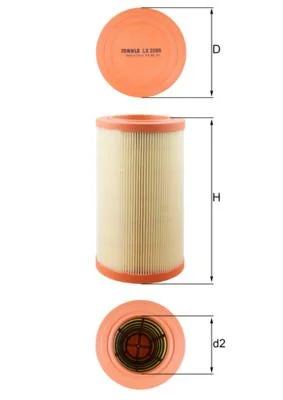 Filtro de Ar KNECHT LX 2088