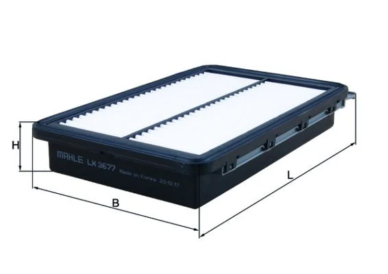 Air Filter KNECHT LX 3677
