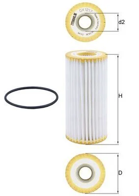 Filtro de Óleo KNECHT OX 1217D