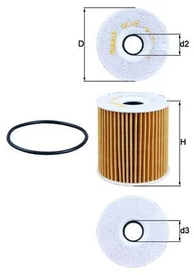 Filtro de Óleo KNECHT OX 149D