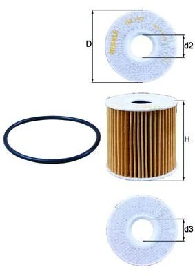 Filtro de Óleo KNECHT OX 192D