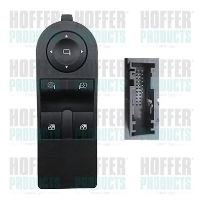 Interruptor, regulador de janela HOFFER 2106393