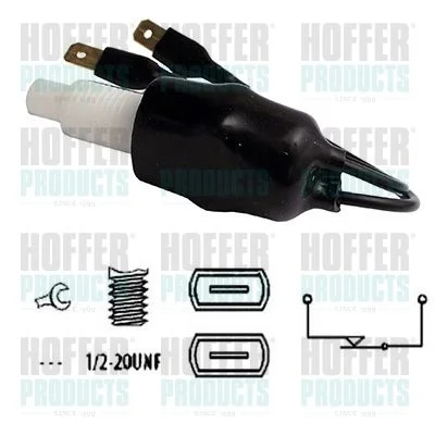 Interruptor da luz de travagem HOFFER 3500009