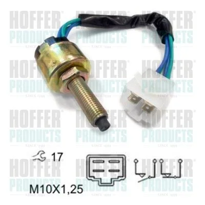 Interruptor da luz de travagem HOFFER 3500046