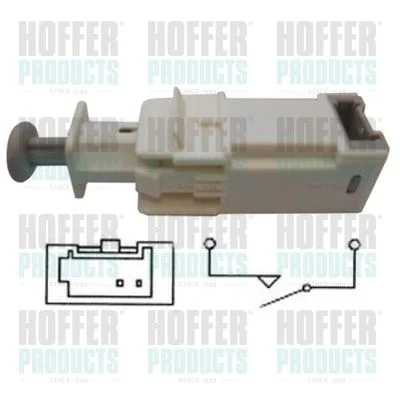 Interruptor da luz de travagem HOFFER 3500084