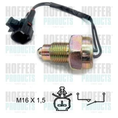 Interruptor, luz de marcha-atrás HOFFER 3600070