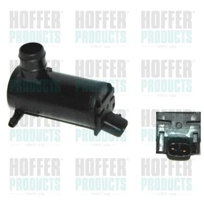Washer Fluid Pump, window cleaning HOFFER 7500103