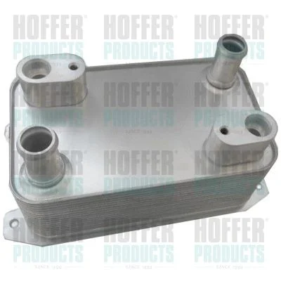 Oil Cooler, engine oil HOFFER 8095189