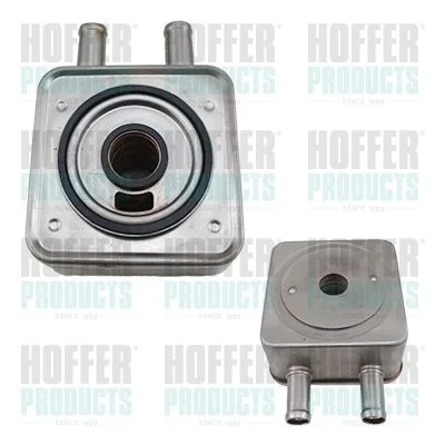 Arrefecedor de óleo, óleo do motor HOFFER 8095291