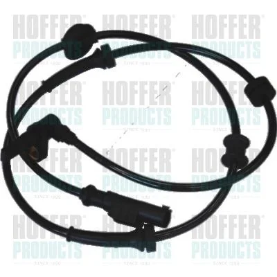 Sensor, wheel speed HOFFER 8290019