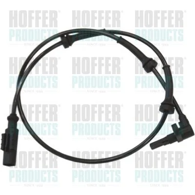 Sensor, wheel speed HOFFER 8290233