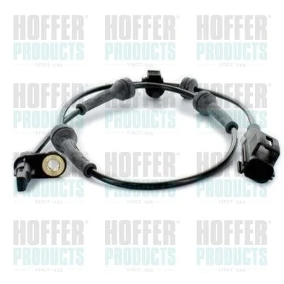 Sensor, wheel speed HOFFER 8290610