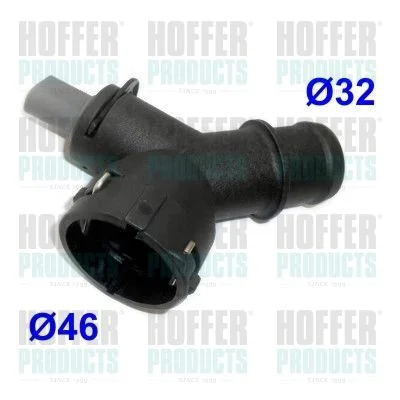 Flange do líquido de arrefecimento HOFFER 93248
