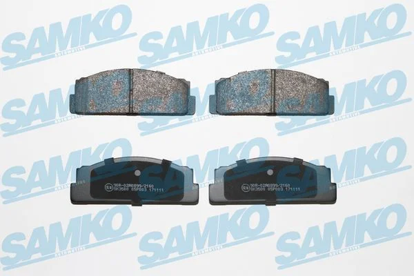 Conjunto de pastilhas de travão de disco SAMKO 5SP003