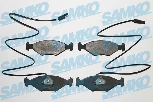 Conjunto de pastilhas de travão de disco SAMKO 5SP017
