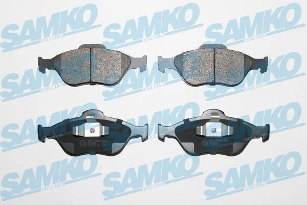 Conjunto de pastilhas de travão de disco SAMKO 5SP1088