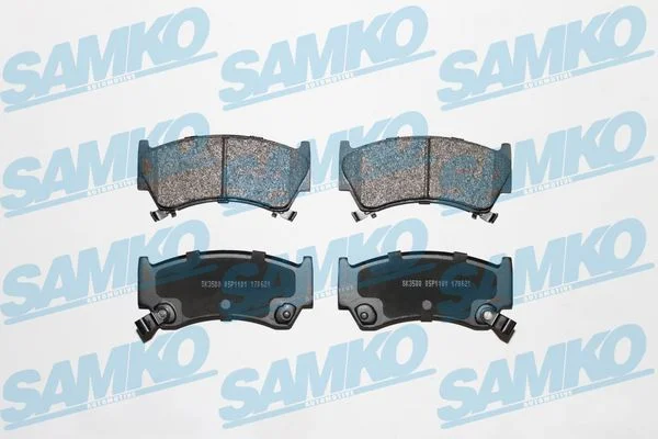 Conjunto de pastilhas de travão de disco SAMKO 5SP1101