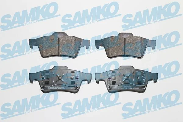 Conjunto de pastilhas de travão de disco SAMKO 5SP1189