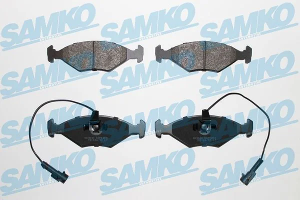 Brake Pad Set, disc brake SAMKO 5SP1204