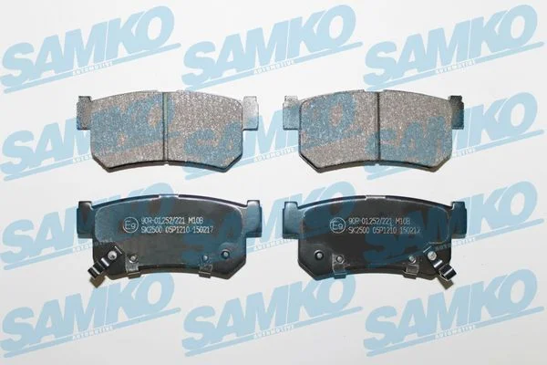 Conjunto de pastilhas de travão de disco SAMKO 5SP1210
