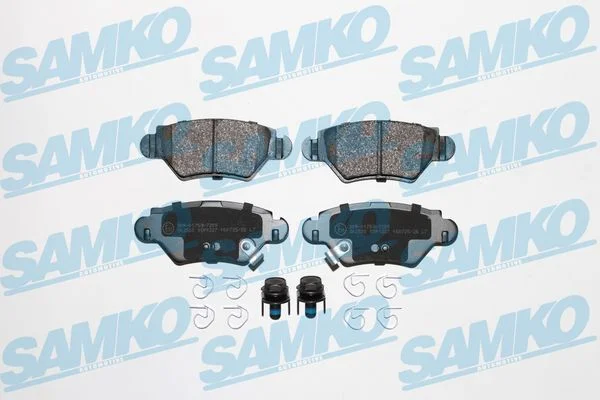 Conjunto de pastilhas de travão de disco SAMKO 5SP1227