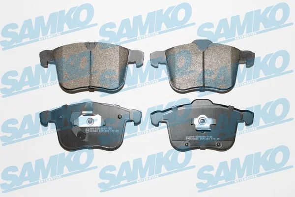 Conjunto de pastilhas de travão de disco SAMKO 5SP1244