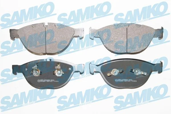Conjunto de pastilhas de travão de disco SAMKO 5SP1410