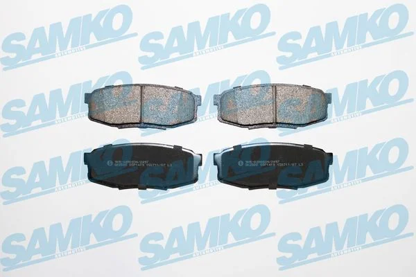 Brake Pad Set, disc brake SAMKO 5SP1419