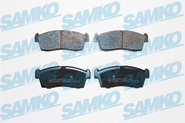 Conjunto de pastilhas de travão de disco SAMKO 5SP1442