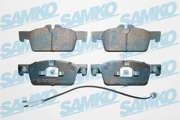 Conjunto de pastilhas de travão de disco SAMKO 5SP1626A