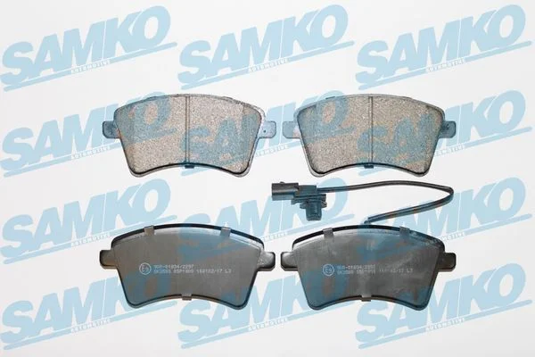 Conjunto de pastilhas de travão de disco SAMKO 5SP1800