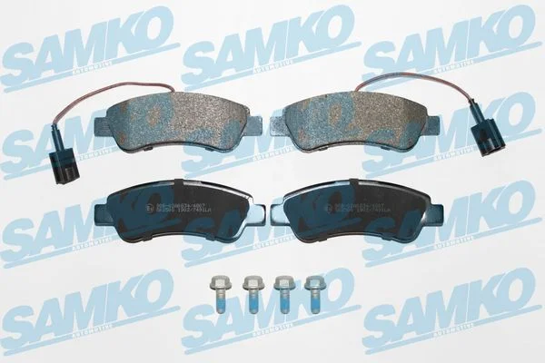 Conjunto de pastilhas de travão de disco SAMKO 5SP1902