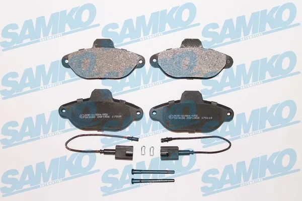 Conjunto de pastilhas de travão de disco SAMKO 5SP1906