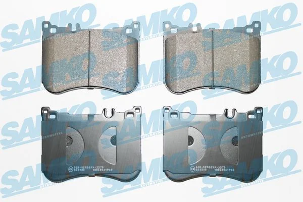 Conjunto de pastilhas de travão de disco SAMKO 5SP1968