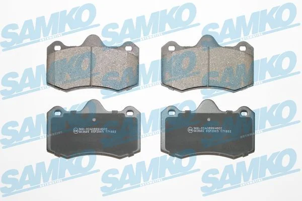 Conjunto de pastilhas de travão de disco SAMKO 5SP2009