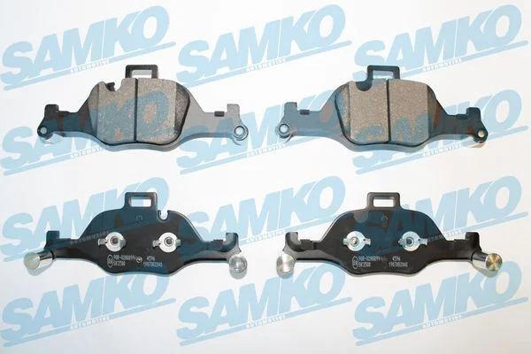 Conjunto de pastilhas de travão de disco SAMKO 5SP2040