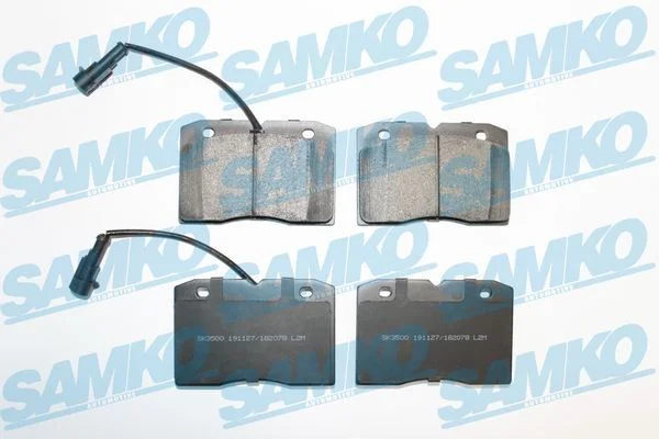 Conjunto de pastilhas de travão de disco SAMKO 5SP2078