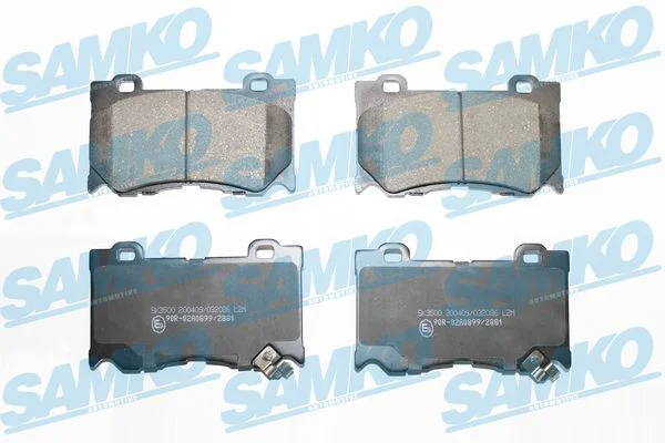 Brake Pad Set, disc brake SAMKO 5SP2086