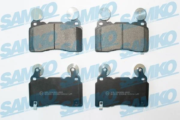Conjunto de pastilhas de travão de disco SAMKO 5SP2114
