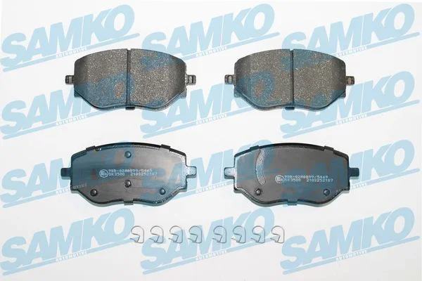 Brake Pad Set, disc brake SAMKO 5SP2187