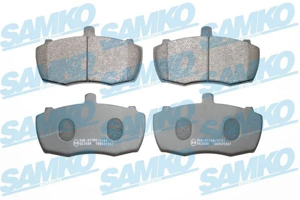 Brake Pad Set, disc brake SAMKO 5SP261