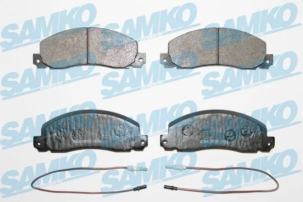 Conjunto de pastilhas de travão de disco SAMKO 5SP278