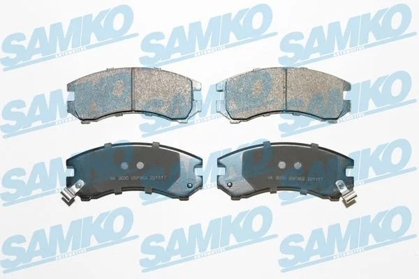 Conjunto de pastilhas de travão de disco SAMKO 5SP363