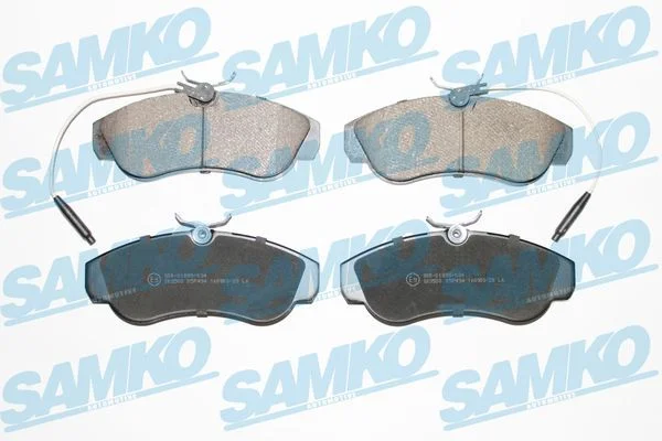 Conjunto de pastilhas de travão de disco SAMKO 5SP494
