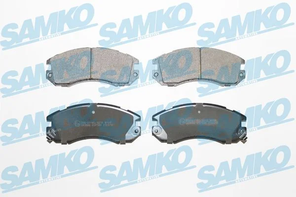 Conjunto de pastilhas de travão de disco SAMKO 5SP546