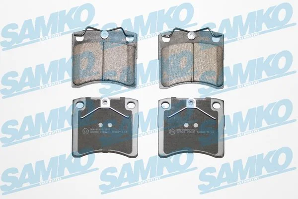 Conjunto de pastilhas de travão de disco SAMKO 5SP631