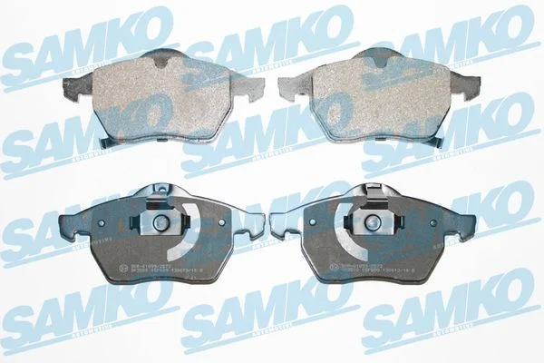 Conjunto de pastilhas de travão de disco SAMKO 5SP689