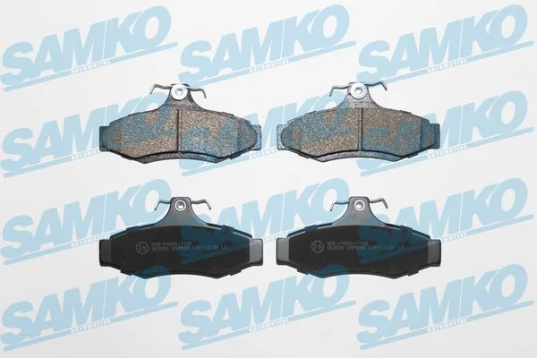 Conjunto de pastilhas de travão de disco SAMKO 5SP694